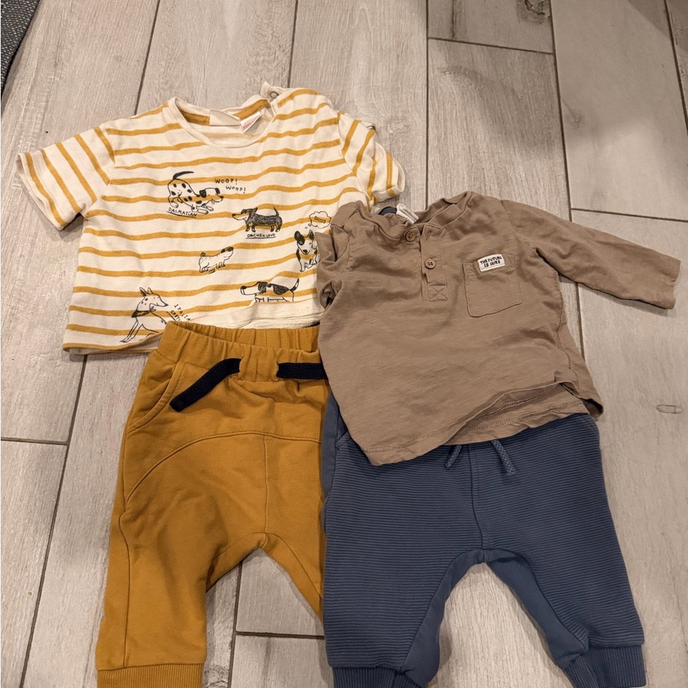 Baby sets Miles, Zara, H&M outfits